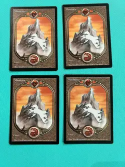 4x Mountain - Unglued - MTG - Magic the Gathering - x4 - Image 1