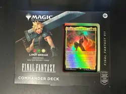 NEW MTG Magic the Gathering Final Fantasy VII Commander Deck Limit Break CLOUD - Image 1