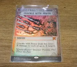 Crackle with Power FOIL Outlaws of Thunder Junction: Breaking News NM MTG - Image 1