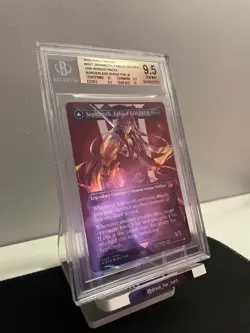MTG Final Fantasy Sephiroth, Fabled Soldier #527 Surge Foil BGS 9.5 Gem Mint 💎 - Image 2