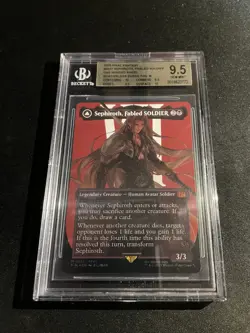 MTG Final Fantasy Sephiroth, Fabled Soldier #527 Surge Foil BGS 9.5 Gem Mint 💎 - Image 4