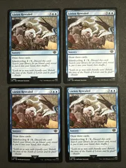 Lorien Revealed - The Lord of the Rings x4 (Playset) MINT MTG Magic - Image 1