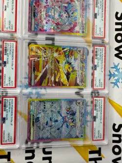 ⚡❄ PSA 10 Terastal Festival Eevee Evolution SAR Complete Set of 10 Pokemon - Image 4