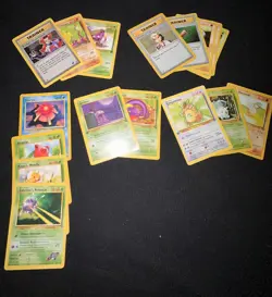 Pokemon Cards Lot Shadowless, 1st Ed Fossil/Jungle..(Non Holo) No Duplicates - Image 2