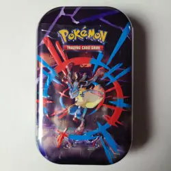 Pokemon Mega Evolutions Mini Tin! Lucario FACTORY SEALED - Image 1