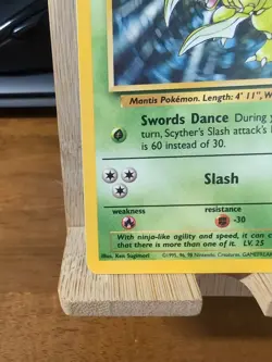 Scyther 26/64 - Jungle - Rare - 1999 WOTC Pokemon - VLP - Image 3