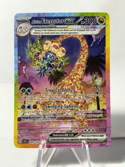Pokemon TCG Alolan Exeggutor ex 242/191 Surging Sparks SIR NM/M - Image 1