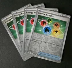 4x Energy Recycler 164/182 x4 Destined Rivals Pokemon TCG Playset NM - Image 1