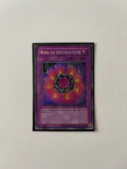 Yugioh Ring of Destruction Secret Rare (2020 Date Reprint) RP02-EN066 Unlimited - Image 1