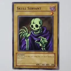 Skull Servant - LOB-004 - NM/VLP - Common - Unlimited - Yugioh - 2010 Reprint - Image 1