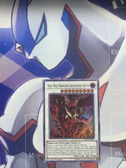 Yugioh Hot Red Dragon Archfiend Abyss DUPO-EN057 1st Ultra (NM) - Image 1