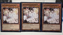 Yugioh | 3x Ash Blossom & Joyous Spring SDBT-EN014 1st Edition Near Mint - Image 1
