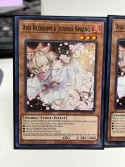 Yugioh | 3x Ash Blossom & Joyous Spring SDBT-EN014 1st Edition Near Mint - Image 4