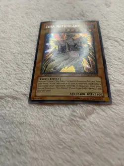 Zeta Reticulant - CRMS-EN094 - Secret Rare Yugioh Card Lightly Played 1st Ed - Image 2