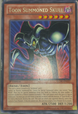 Yugioh Toon Summoned Skull LCJW-EN237 Trading Card Game TCG 1st Ed. - Image 1