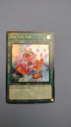 Yugioh One for One (Alternate Art) (Secret Rare) RA03-EN056 Secret Rare NM - Image 1