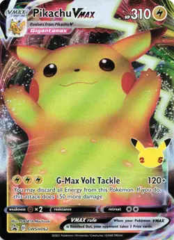 Pikachu VMAX SWSH062 SWSH: Sword & Shield Promo Cards Holo - Image 1