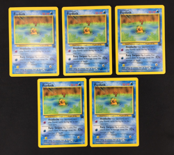 Lot of 5 1999 Pokemon Black Star Promo Card #20 Psyduck Excellent NM Unplayed - Image 2