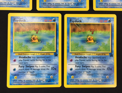 Lot of 5 1999 Pokemon Black Star Promo Card #20 Psyduck Excellent NM Unplayed - Image 4