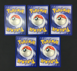 Lot of 5 1999 Pokemon Black Star Promo Card #20 Psyduck Excellent NM Unplayed - Image 5