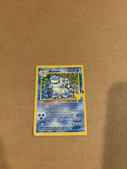 Blastoise 2/102 Pokemon Card TCG S&S 25th Anniversary Edition Holo Rare NM - Image 1
