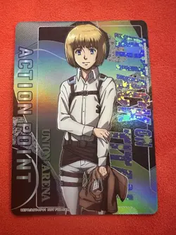 Attack On Titan Union Arena Action Point Card AOT-AP01 NM/M Foil English - Image 1