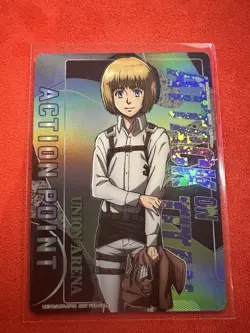 Attack On Titan Union Arena Action Point Card AOT-AP01 NM/M Foil English - Image 3