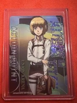 Attack On Titan Union Arena Action Point Card AOT-AP01 NM/M Foil English - Image 4