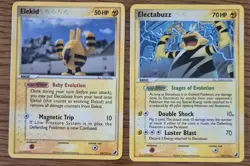 Pokemon Cards Elekid Electabuzz Set Ex Unseen Forces /115 Rare - Image 1