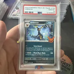 PSA 10 Umbreon 2024 Trick or Trade Halloween Pokemon Card #130 Gem Mint - Image 2
