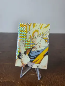 Dragon Ball Z 1999 Artbox JPP/Amada Card - #G-1 Goku - Prism Foil LP - Image 1