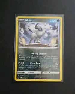 Absol 097/189 Reverse Holo Astral Radiance Pokemon Card - NM - Image 1