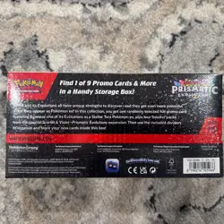 Prismatic Evolutions Surprise Box Sealed Stamped EX Promo Cards - Image 2