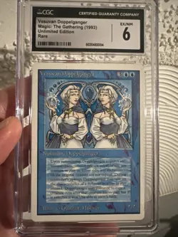MTG Vesuvan Doppelganger Unlimited Magic the Gathering EX/NM CGC 6 - Image 1