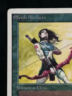 Magic the Gathering Unlimited Edition Elvish Archers ~MP/HP~ - Image 3