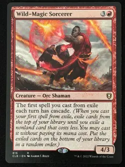 1x MTG Wild-Magic Sorcerer - Commander Legends: Battle for Baldur's Gate (CLB) - Image 1