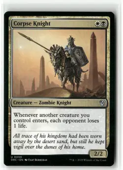 Corpse Knight - Commander Aetherdrift MTG NM - Image 1