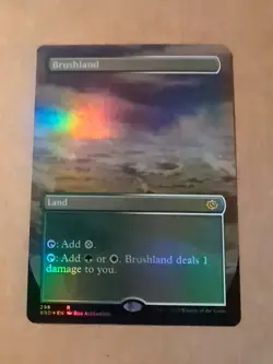 Brushland (Borderless) The Brothers' War Foil - Image 1