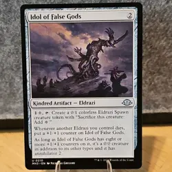 MTG Idol of False Gods Modern Horizons 3 Uncommon #210 NM Fresh Pull No Play - Image 1