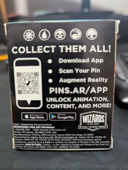 MAGIC THE GATHERING FINAL FANTASY CHOCOBO PINFINITY AR-ENHANCED PIN PROMO SEALED - Image 2