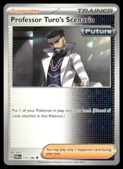2023 Scarlet & Violet Series - Paradox Rift Professor Turo's Scenario Uncommon - Image 1