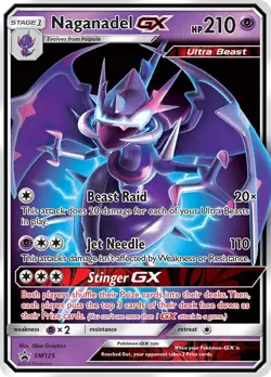 Pokemon - Naganadel GX (SM125) [Sun & Moon: Black Star Promos] - Image 1