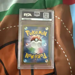 PSA 9 MINT 2019 Pokemon Sun & Moon Full Art Gengar &Mimikyu Team Up #186 - Image 2