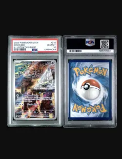 Pokemon TCG Drowzee Scarlet & Violet Base Set Holo Illustration 210/198 PSA 10 - Image 3