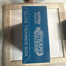 2016 POKEMON XY STEAM SIEGE ELITE TRAINER BOX ETB FACTORY SEALED No Tears - Image 5