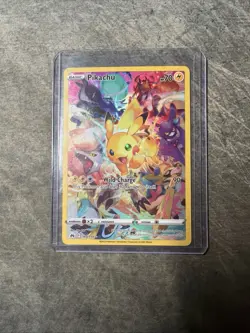 2023 Pokemon TCG SWSH FA Pikachu Crown Zenith Secret Rare NM - Image 1