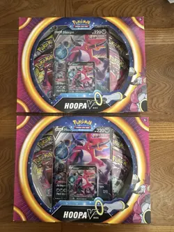 Pokemon TCG: 2x HOOPA V BOX + 2x PIKACHU V BOX BRAND NEW SEALED READY TO SHIP - Image 2