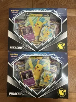 Pokemon TCG: 2x HOOPA V BOX + 2x PIKACHU V BOX BRAND NEW SEALED READY TO SHIP - Image 4