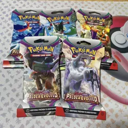 Pokemon Paldea Evolved Sleeved Booster Art Set - Image 1