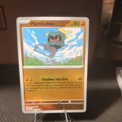 Marshadow 080/132 Reverse Holo Uncommon Mega Evolution Pokemon TCG NM - Image 1